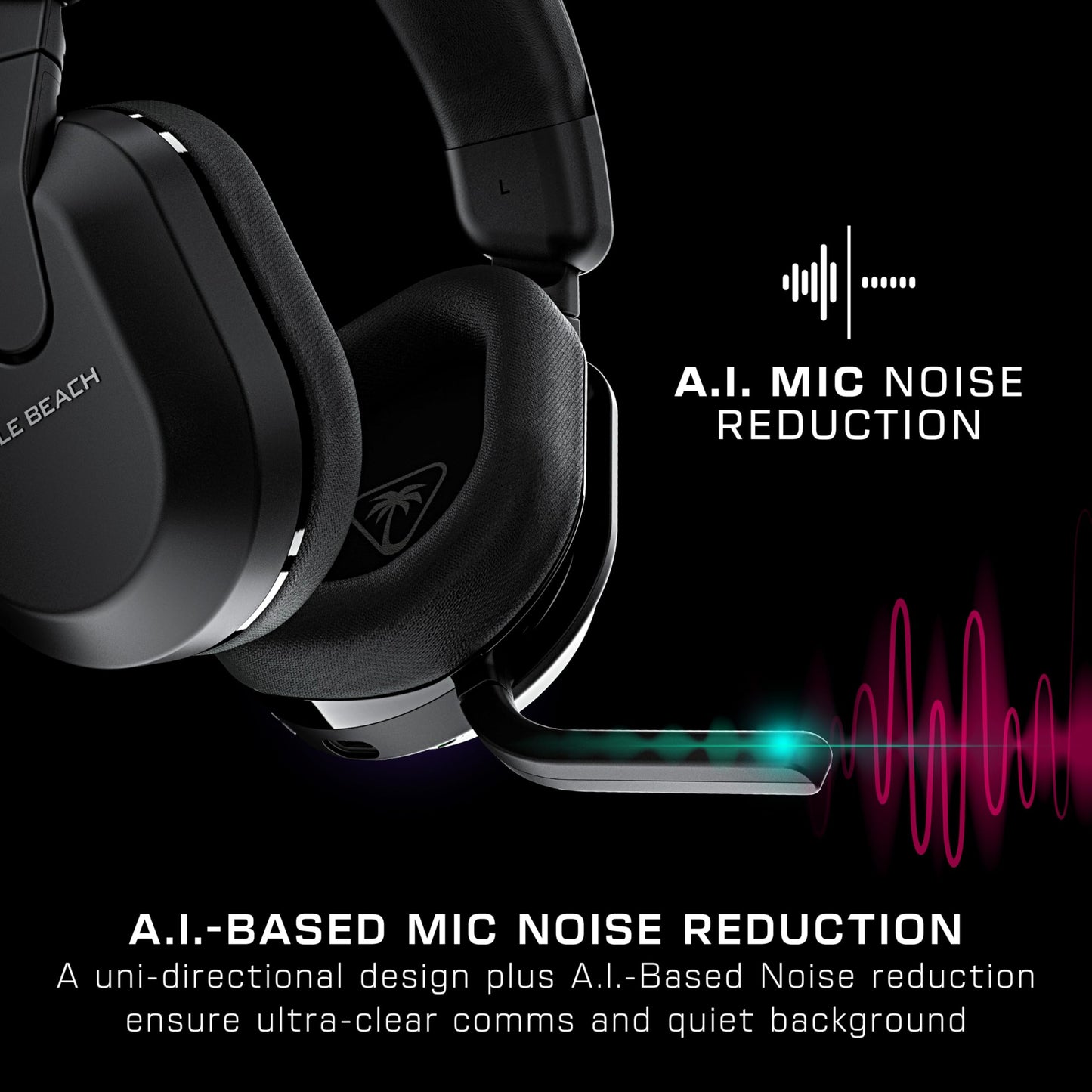 Turtle Beach Stealth 600 Wireless Multiplatform Amplified Gaming Headset for PC, PS5, PS4, & Mobile – Bluetooth, 80-Hr Battery, Noise-Cancelling Flip-to-Mute Mic, Waves 3D Audio –Black 🍁 All In One Marketplace Canada