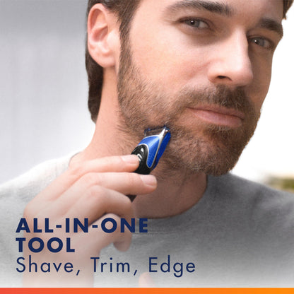 Gillette Fusion5 Styler Facial Hair Trimmer for Men, All-in-One Shave, Trim, and Edge, 1 Gillette Trimmer for Men’s Grooming, with 3 Comb Attachments