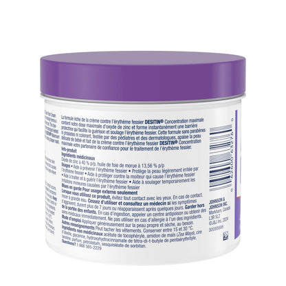 Desitin Maximum Strength Diaper Rash Cream, 40% Zinc Oxide Cream, for Immediate Relief, Dermatologist and Pediatrician Tested, Helps Heal, 454g