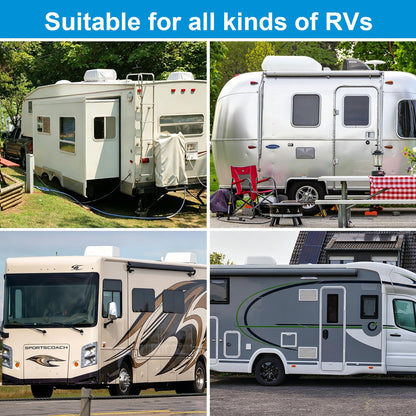 MQLD Camper Air Conditioner Cover Trailer AC Covers for RV Roof Unit, 600D Oxford Cloth Fits RecPro, TOSOT, FOGATTI 16K, Coleman Mach RV Air Conditioner Winter Covers for Outside - A/C Cover for Roof 🍁 All In One Marketplace Canada
