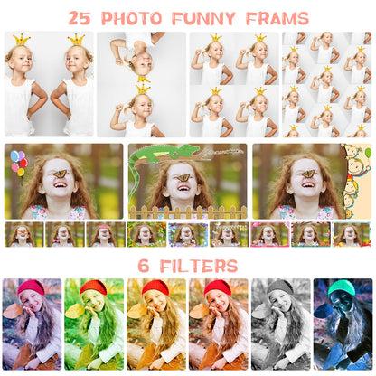 ARNSSIEN Kids Camera with Video,180°Flip Lens,2.4" Selfie Camera for Kids 🍁 All In One Marketplace Canada