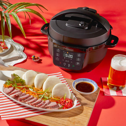 Instant Pot® RIO Mini 7-in-1 Multi-Cooker, PressureCooker, SlowCooker, RiceCooker, Steamer, Sauté, Yogurt Maker, & Warmer, Includes App With Over 2000 Recipes, 4QT, Black
