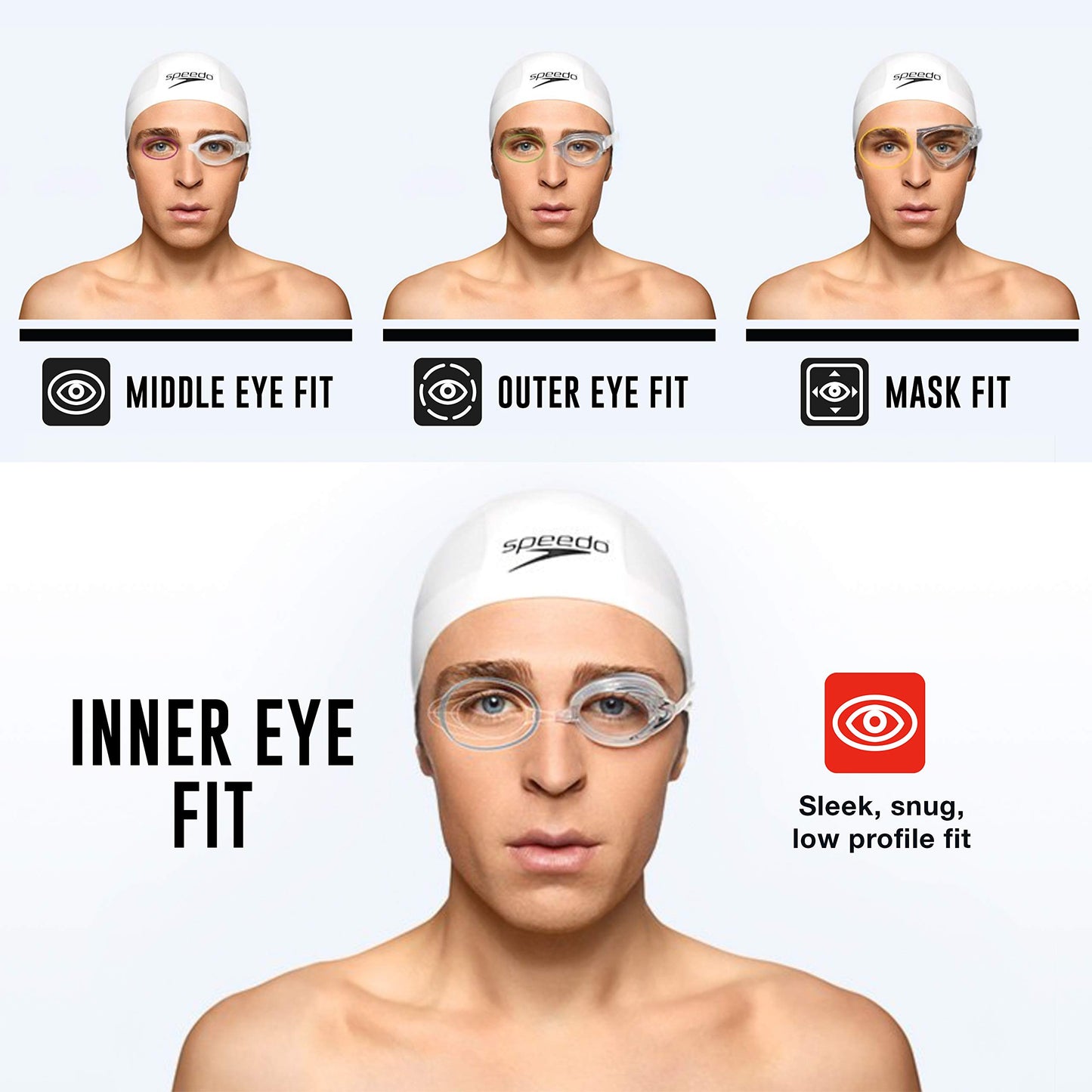 Speedo Women's Swim Goggles Mirrored Vanquisher 2.0 - Aqua, One Size 🍁 All In One Marketplace Canada