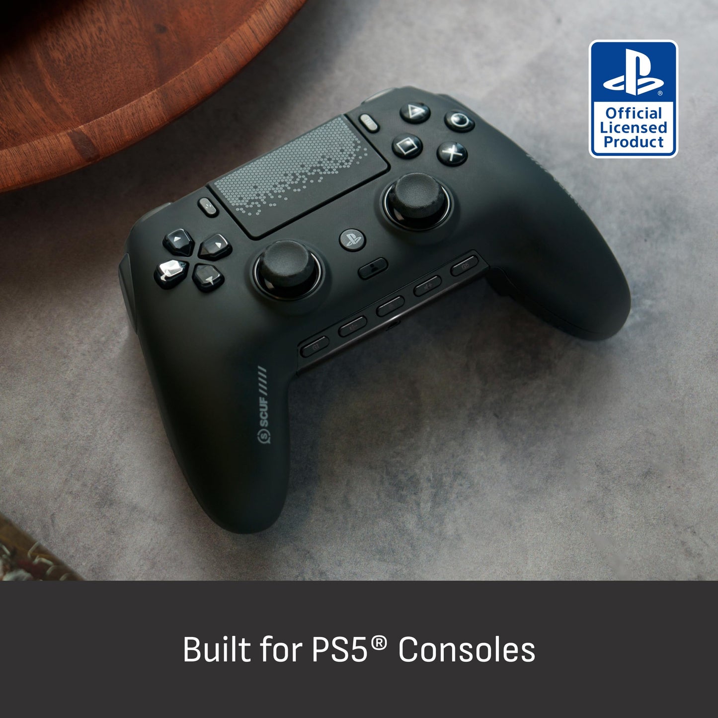 SCUF OMEGA PS5 Wireless Performance Controller – Officially Licensed, 11 Custom Inputs, Instant Triggers, Low Latency, TMR Durable Thumbsticks – Windows PC Compatible – Light Gray