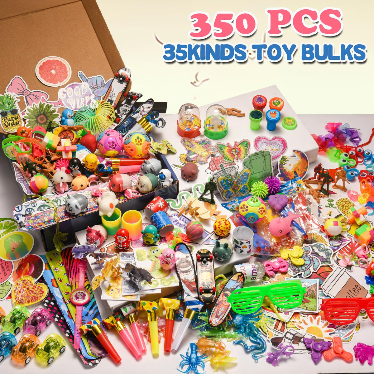 350PCS Party Favors for Kids Birthday Pinata Filler & Goodie Bag Items 🍁 All In One Marketplace Canada