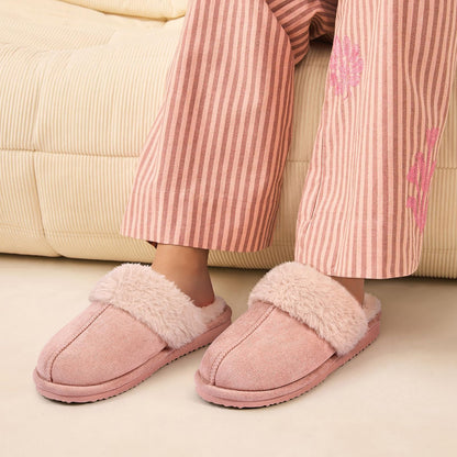 Litfun Fuzzy Memory Foam Slippers for Women Indoor Outdoor House Shoes 🍁 All In One Marketplace Canada