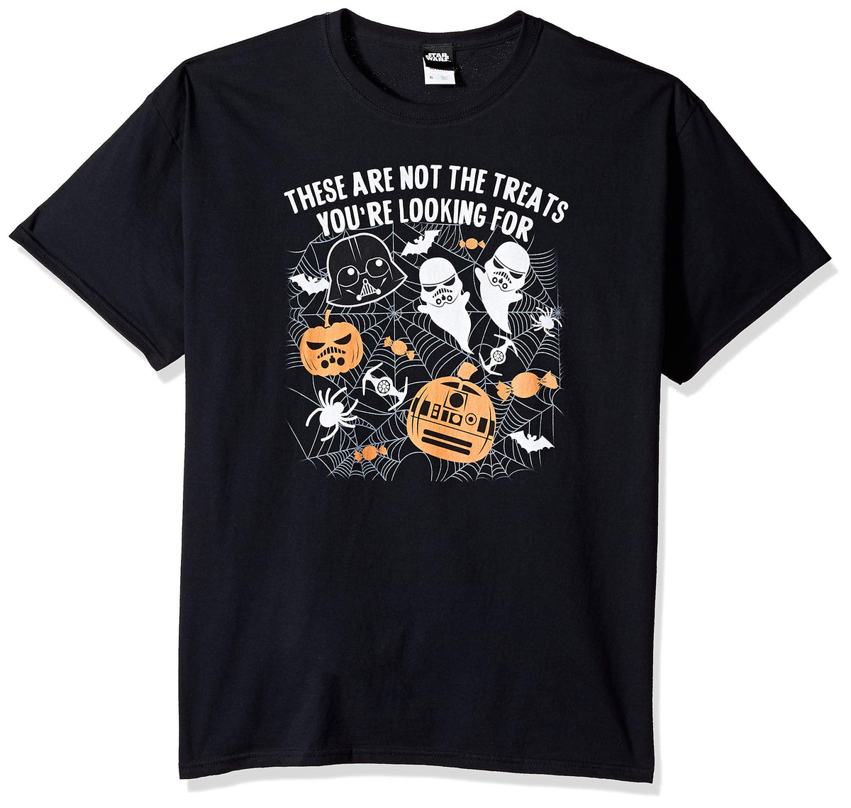 STAR WARS Licensed Halloween Not The Treats Men's Tee, Black, 5X-Large