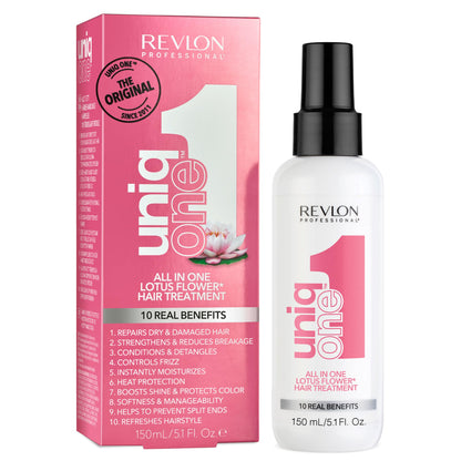 Revlon Uniq One Lotus Flower Hair Treatment for Women Treatment, 5.1 Ounce REVLON PROFESSIONAL