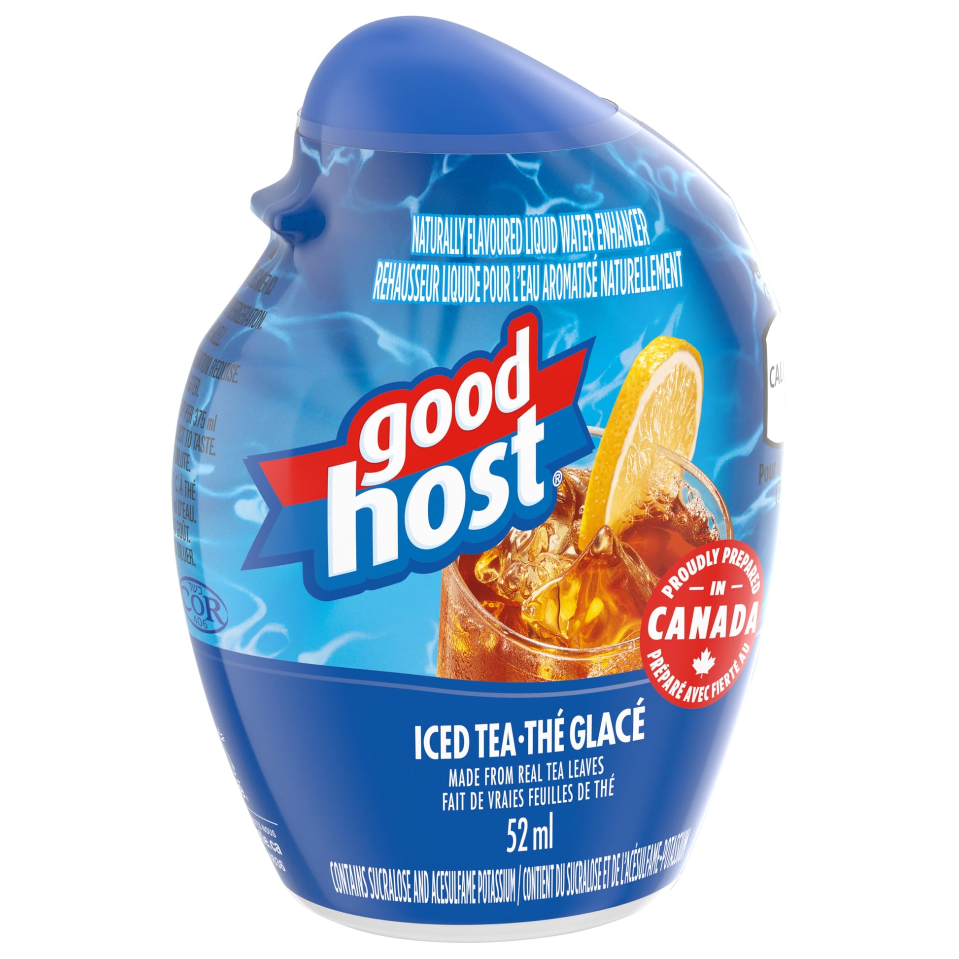 GOODHOST Iced Tea Liquid Water Enhancer, 12 Bottles, 744 g GOODHOST