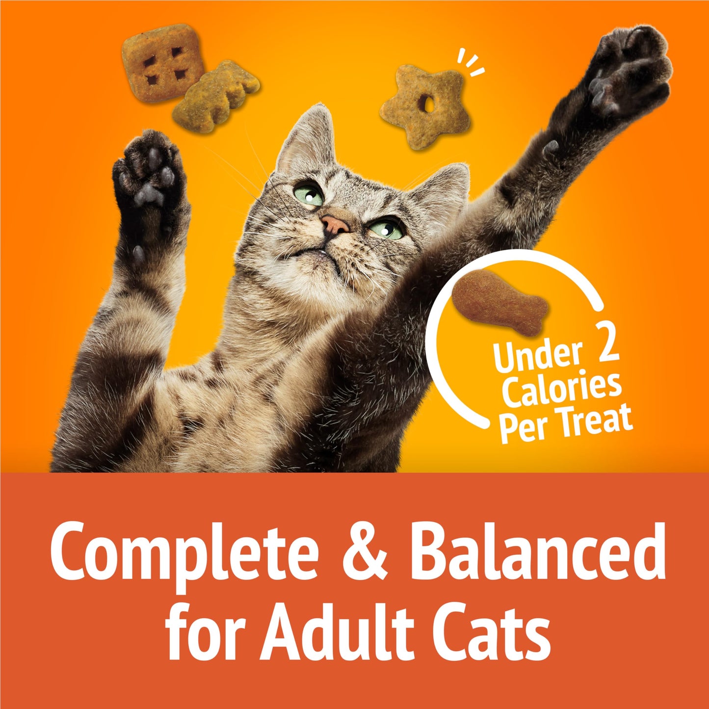 Friskies Party Mix Cat Treats, Original Crunch Chicken 510g (3 Pack) Friskies