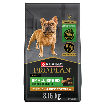 Purina Pro Plan Savor Adult Shredded Blend Small Breed Chicken & Rice Formula Dry Dog Food - (1) 18 lb. Bag 🍁 All In One Marketplace Canada