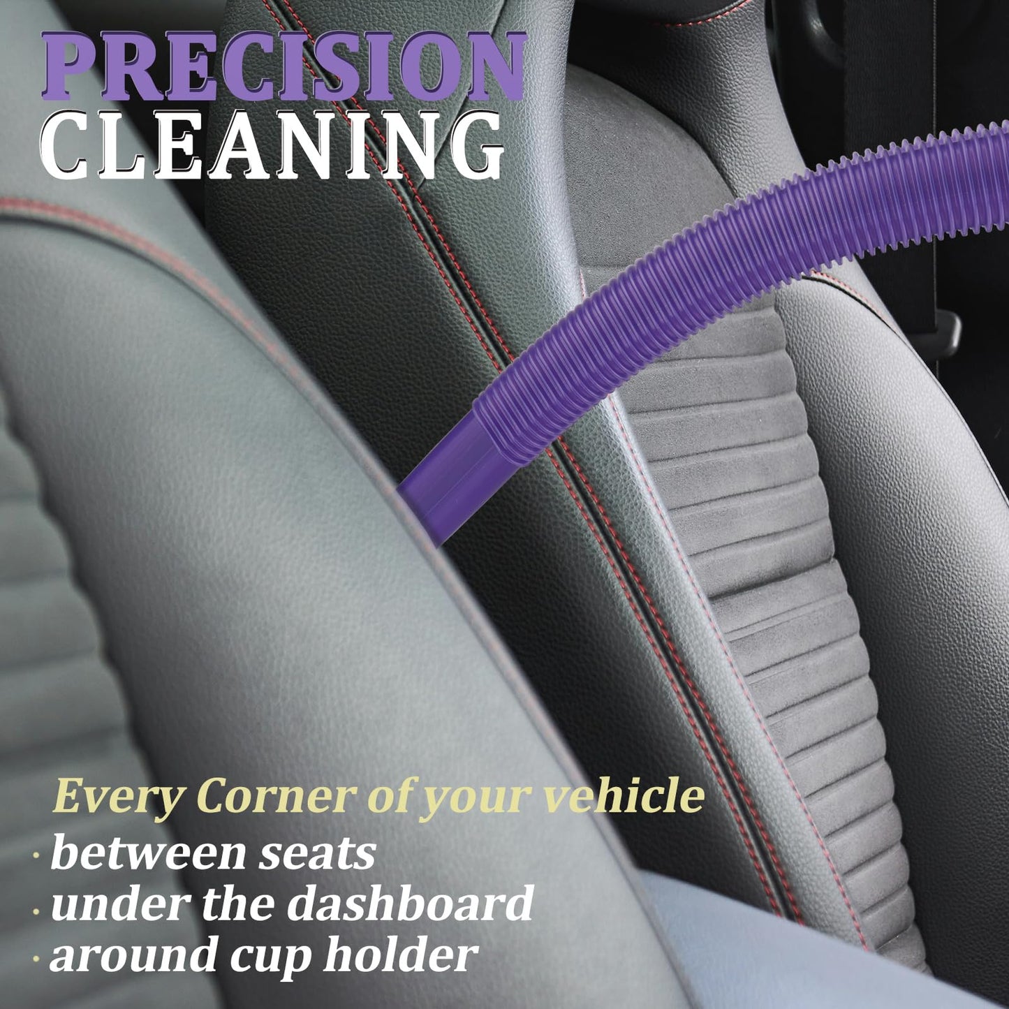 Fullclean Dryer Vent Cleaner Kit for Dyson Gen 5 V15 V12 V11 V10 V8 V7 Detect Absolute Cyclone Outsize Slim Vacuum Cleaner Nozzle Crevice Flexible Dryer Lint Removal Tool Attachments - Available at All In One Marketplace Canada