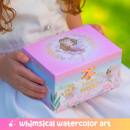 Giggle & Honey® Musical Fairy Jewelry Box for Girls 🍁 All In One Marketplace Canada