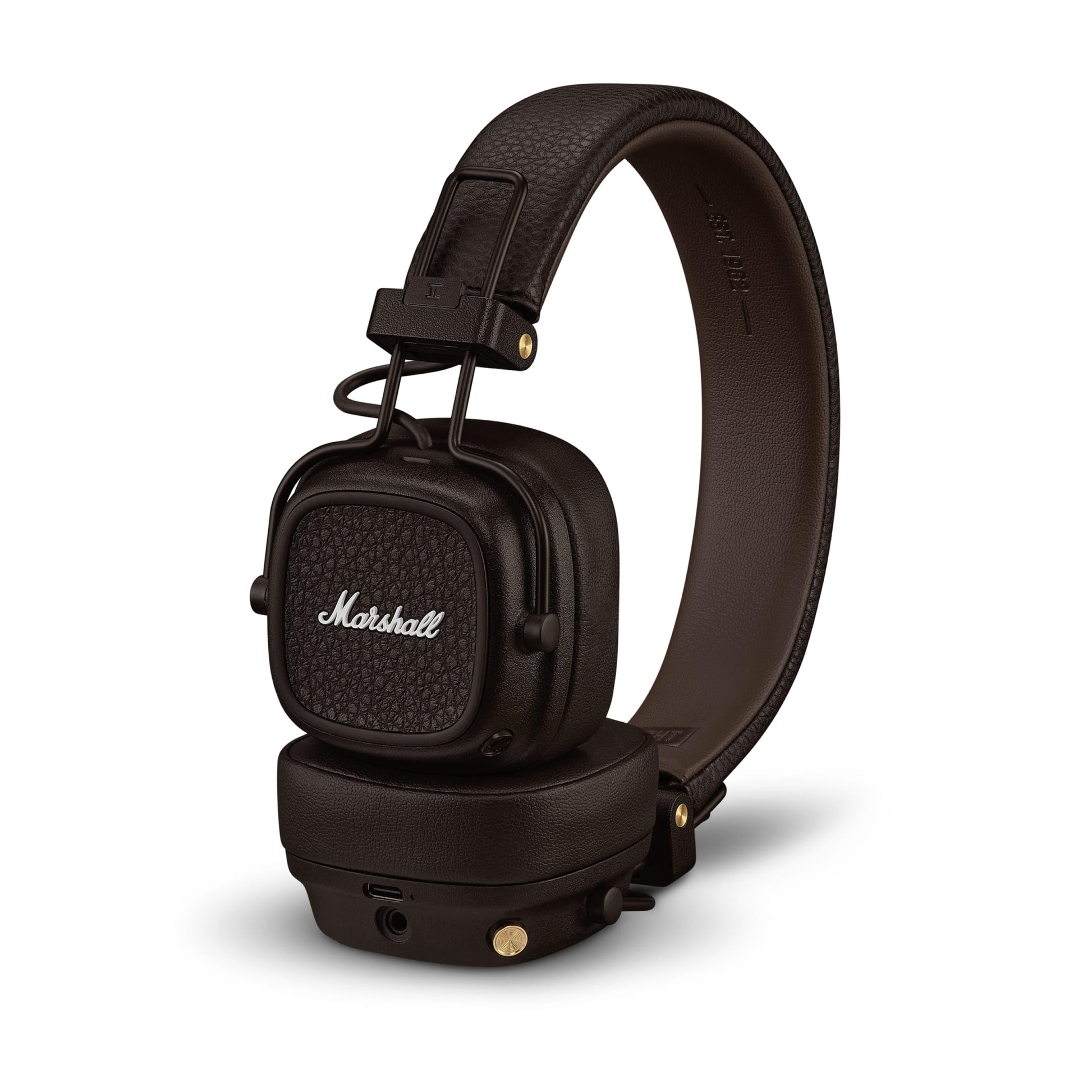 Marshall Major V Wireless On-Ear Headphones with 100+ Hours of Playtime - Brown Marshall