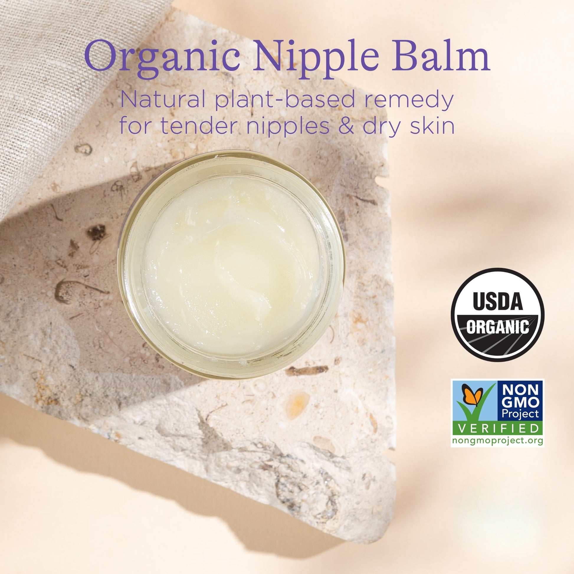 Lansinoh Organic Nipple Balm for Breastfeeding, USDA Certified Organic, Breastfeeding Essentials, 56 Grams - Available at All In One Marketplace Canada