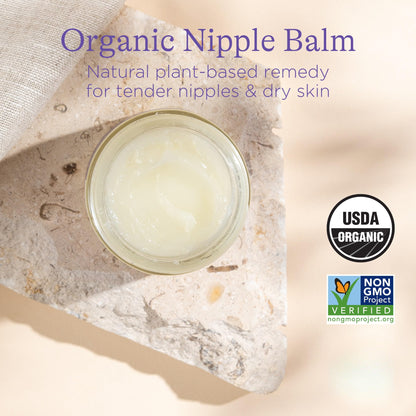 Lansinoh Organic Nipple Balm for Breastfeeding, USDA Certified Organic, Breastfeeding Essentials, 56 Grams - Available at All In One Marketplace Canada