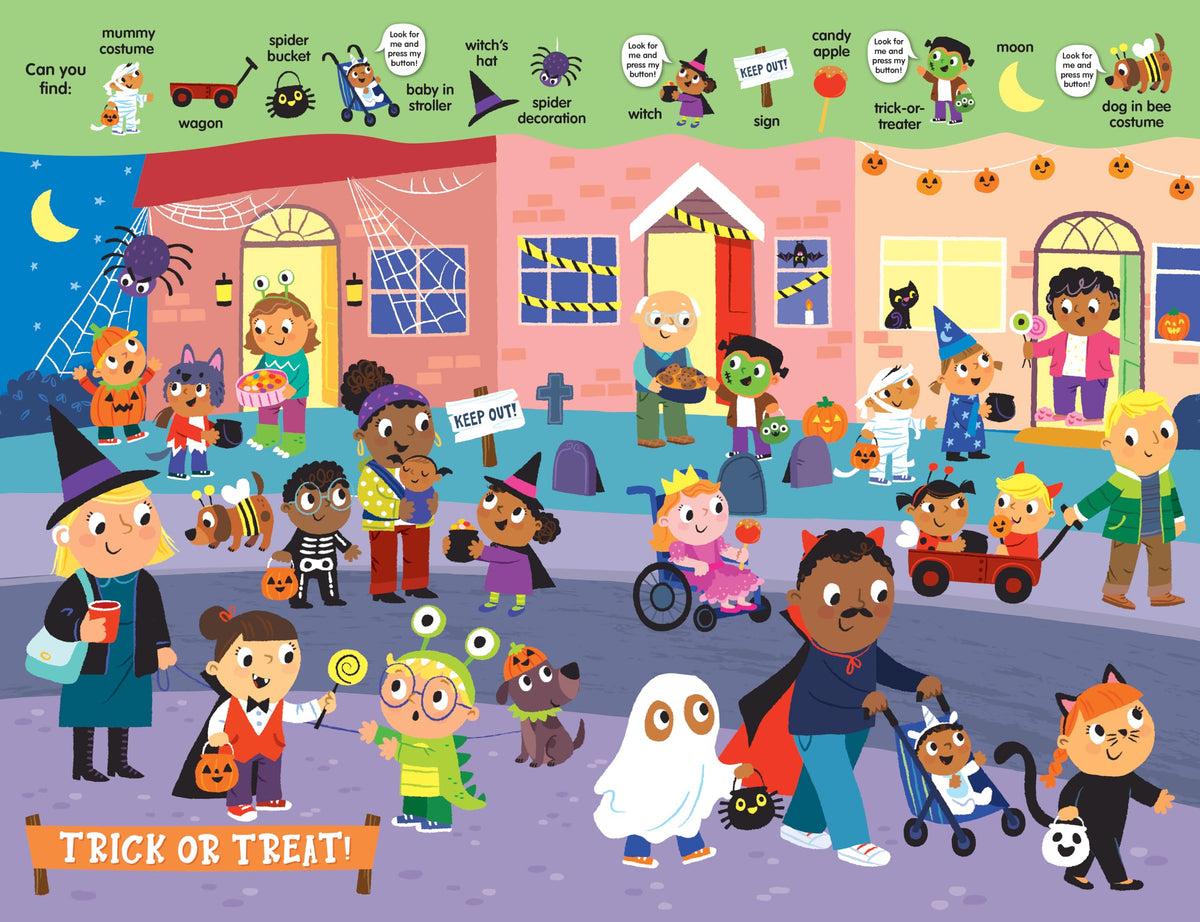 Search & Find: Halloween (30-Button Sound Book)