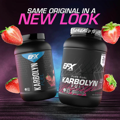 Karbolyn Fuel, Complex Carbohydrate, Post Workout & Pre Workout Powder, Clinically Tested, Intense Energy - Natural (Unflavored), 2.2-Pound