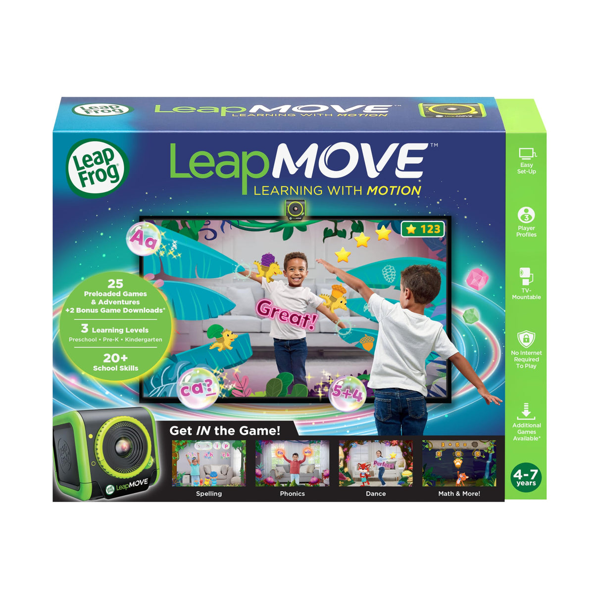 LeapFrog LeapMove Active Learning Video Game System (English Version)