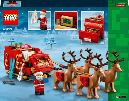 LEGO Santa’s Sleigh Christmas Toy Building Set for Kids Ages 9-13, Comes with a Santa Figurine & Reindeer, Gift for Boys and Girls, Holiday Home Decor, 40499 🍁 All In One Marketplace Canada