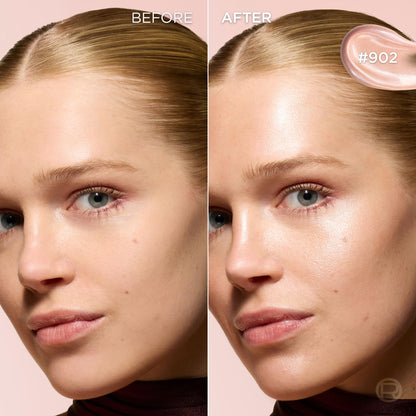 L’Oréal Paris True Match Lumi Glotion, Highlighter, Natural Glow Enhancer for Face & Body, Makeup, Instantly Hydrates and Illuminates Skin, Sheer Color Tint, Offers a Sunkissed Glow, 902 Light, 40 mL