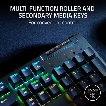 Razer BlackWidow V4 X Mechanical Gaming Keyboard, Yellow Switches, Black 🍁 All In One Marketplace Canada