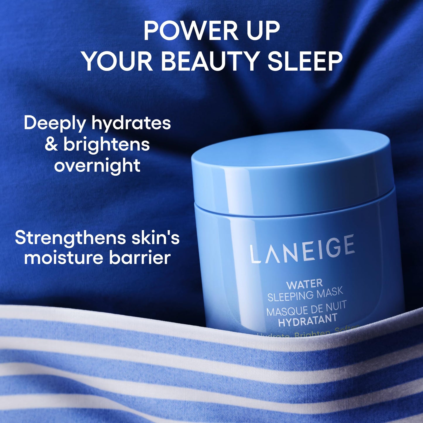 LANEIGE Water Sleeping Mask: Brightening Overnight Korean Sleeping Mask for Deep Hydration - Available at All In One Marketplace Canada