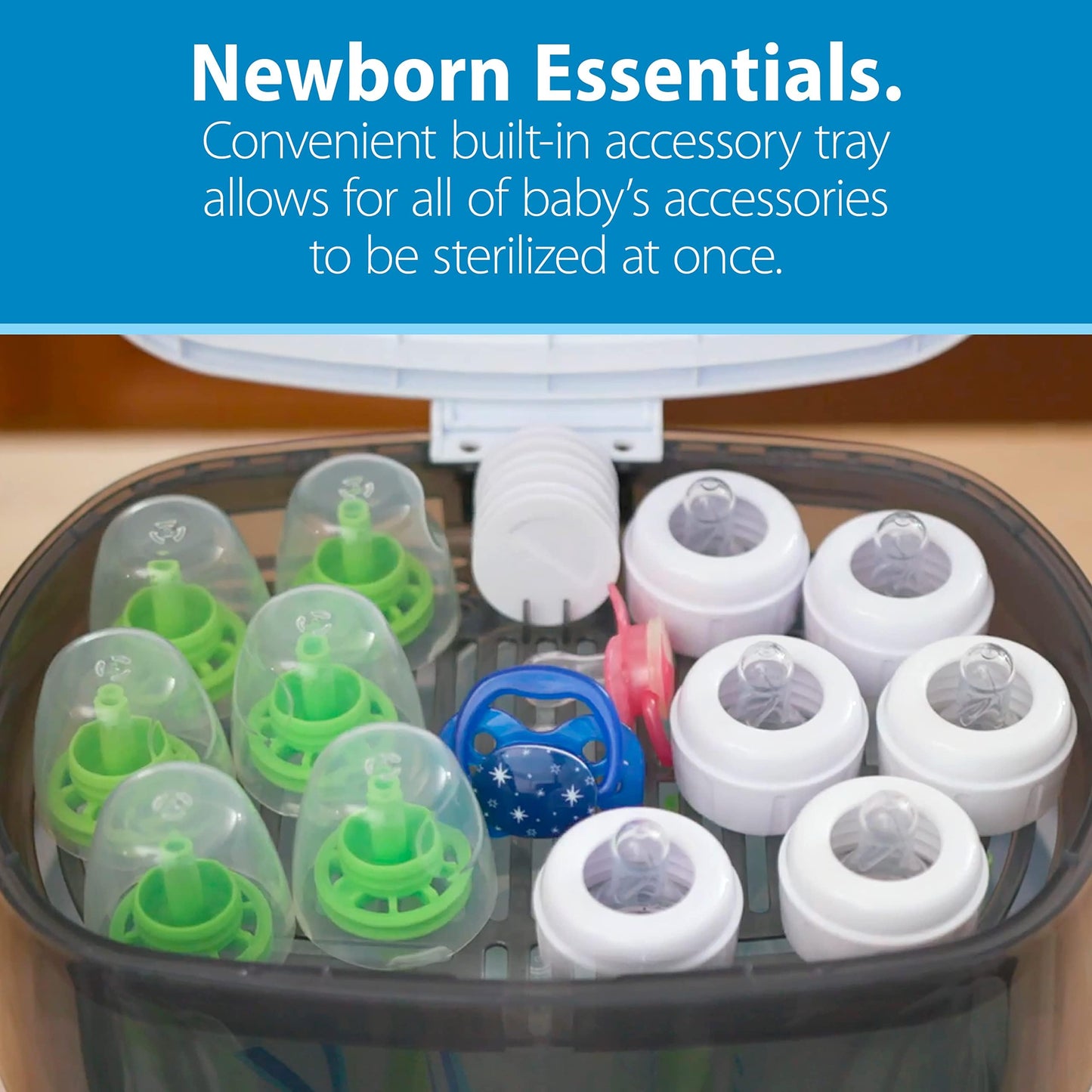 Dr. Brown's Deluxe Electric Sterilizer for Baby Bottles and Other Baby Essentials - Available at All In One Marketplace Canada