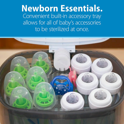 Dr. Brown's Deluxe Electric Sterilizer for Baby Bottles and Other Baby Essentials - Available at All In One Marketplace Canada