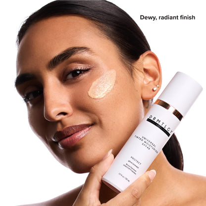 DRMTLGY Anti-Aging Tinted Moisturizer SPF 46 – Sheer Face Sunscreen & Lightweight Makeup with Broad Spectrum UV Protection – Hydrating Skin Care & Face Moisturizer – FSA HSA Eligible (1.7 oz) - Available at All In One Marketplace Canada