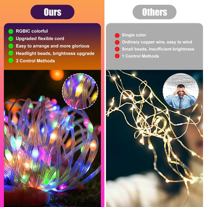Electight Fairy Lights, 20M RGB Color Changing String Lights, Ultra Long 🍁 All In One Marketplace Canada