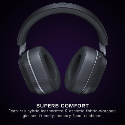 Turtle Beach Stealth 700 Wireless Multiplatform Gaming Headset for Xbox Series X|S, Xbox One, PC, PS5, PS4, & Mobile – 60mm Speakers, A.I. Noise-Cancelling Mic, Bluetooth, 80-Hr Battery – Black