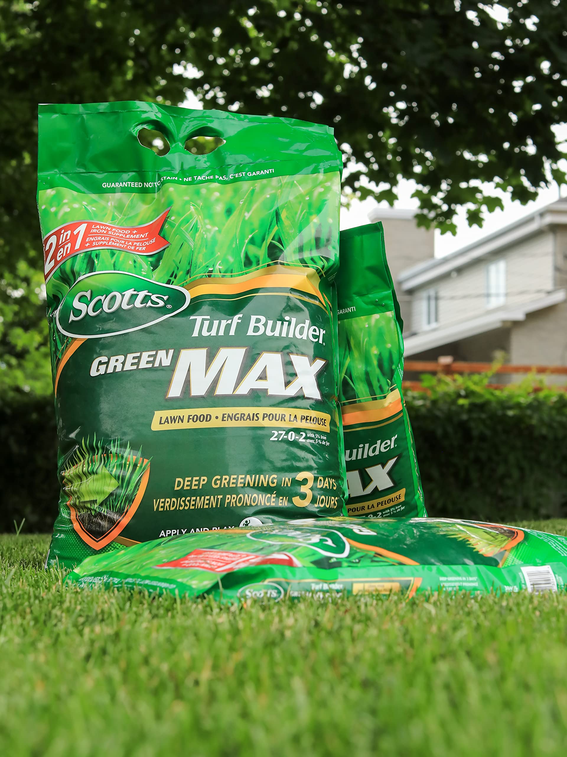 Scotts Turf Builder Green Max Lawn Food, 5.7kg (350 sq Meters / 3,767 sq feet Coverage) | Promotes Fast, deep Greening in 3 Days