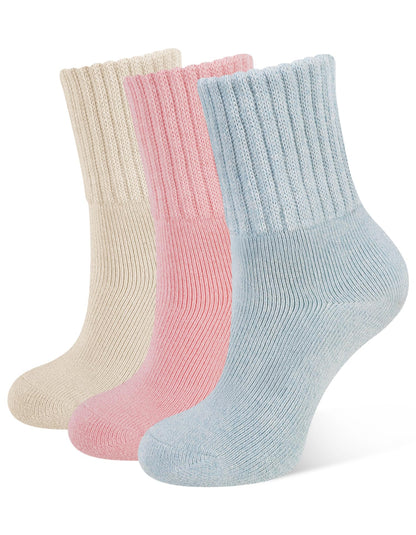 CLOSEMATE Women's Winter Boot Socks, Warm and Cozy, 3 Pairs 🍁 All In One Marketplace Canada