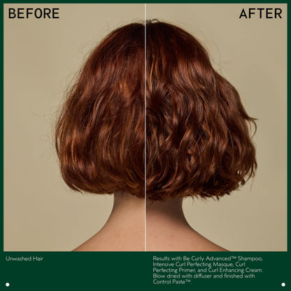 Aveda Be Curly Advanced Curl Enhancer Cream | Defines Curly and Wavy Hair | Reduces Frizz, Adds Shine | Silicone Free | 98% Naturally Derived*, 200ml - Available at All In One Marketplace Canada