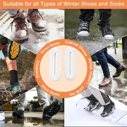 Scienbeauty Boot Dryer Shoe Dryer, Portable Footwear Dryers Machine with 3 Timer Modes for Rainy Seasons Winter Travel, Folding Foot Warmer Quick Drying for Shoes, Gloves, Socks, Ski Boots (US Plug) 🍁 All In One Marketplace Canada
