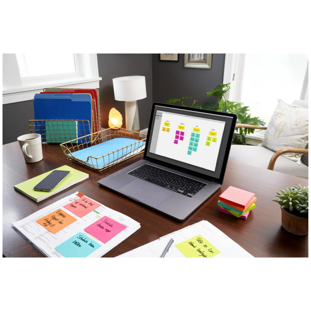 Post-it Mini Notes, 1 3/8 in x 1 7/8 in, 24 Pads, Assorted Colors, Poptimistic Collection