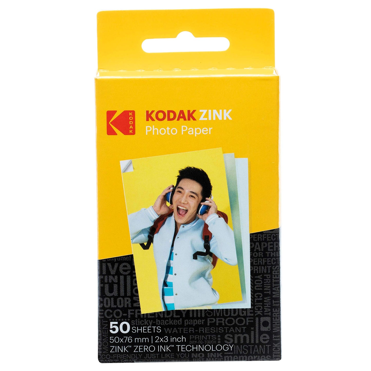 KODAK 2 ʺ x 3ʺ Premium ZINK Photo Paper 50-Pack - Compatible with KODAK PRINTOMATIC 🍁 All In One Marketplace Canada