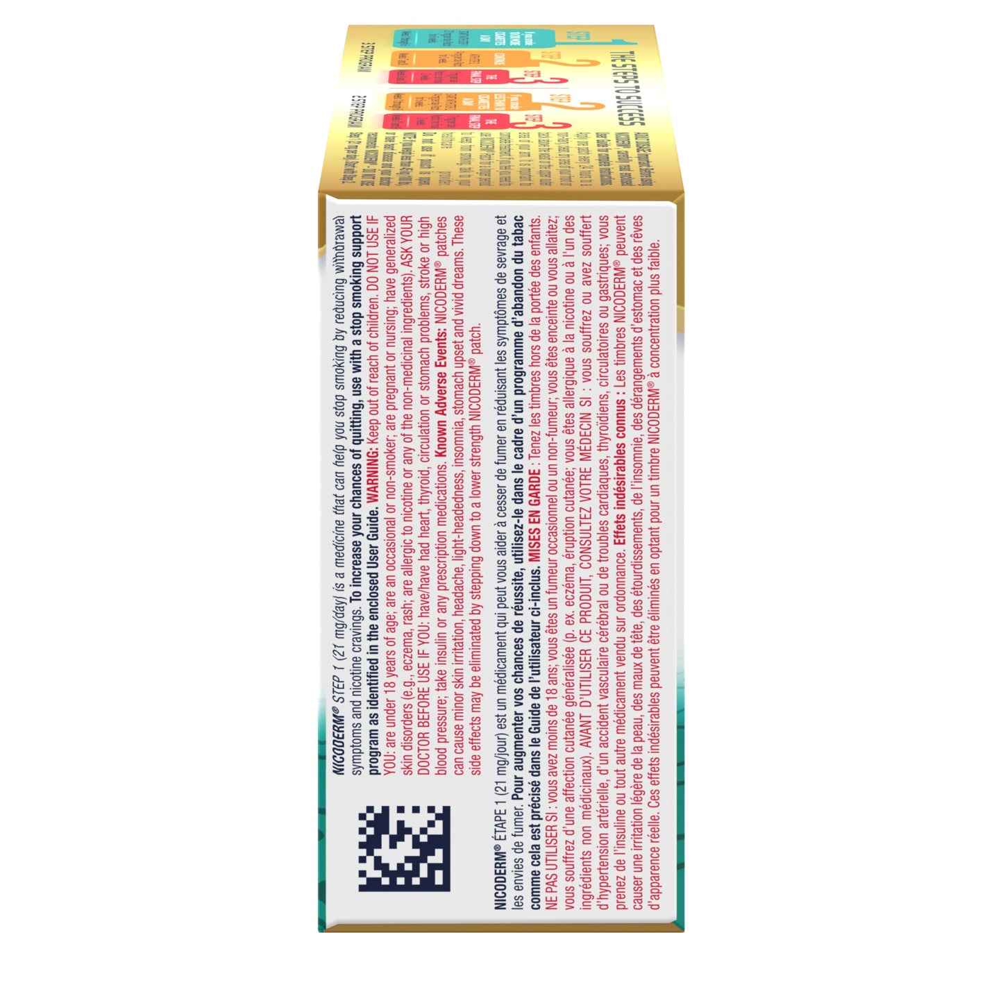 NicoDerm Clear Nicotine Patches Step 1 (21mg) – Discreet 24-Hour Quit Smoking Aid, All-Day Craving and Withdrawal Support, Easy to Use Stop Smoking Patches, 7 Count 🍁 All In One Marketplace Canada