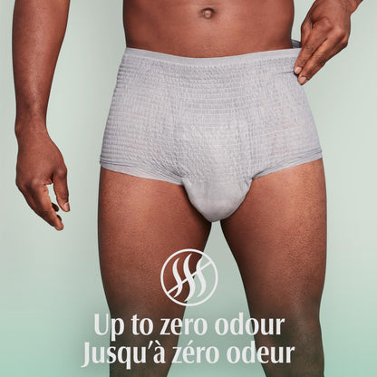 Depend FIT-FLEX Adult Incontinence Underwear for Men, Maximum Absorbency, XL, Grey, 26 Count 🍁 All In One Marketplace Canada