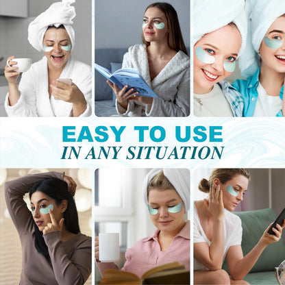 Under Eye Patches For Puffy Eyes And Dark Circles - Retinol Collagen Under Eye Masks - Reduce Wrinkles & Bags - Skin Treatment Pads - Anti Aging Moisturizer Mask For Women Gift - 60 Gel Pads - Available at All In One Marketplace Canada