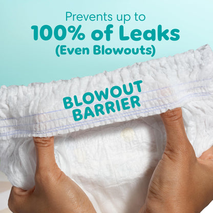 Pampers Diapers - Swaddlers 360 - Size 7, up to 100% Leakproof Comfy Dry Fit, EZ Off Tabs Designed for Easy Changes, Pull On Diaper, 84 Count