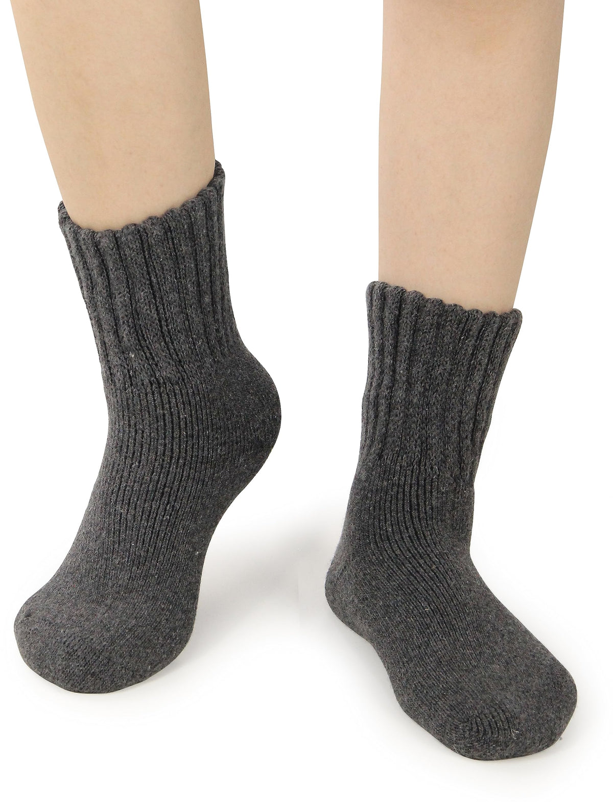 BenSorts Women Boots Socks Warm Thick Cozy Winter Crew Black Beige Gray 🍁 All In One Marketplace Canada