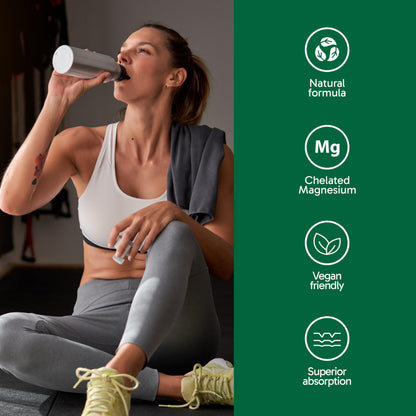 Organika Magnesium L-Threonate- High Absorption to Boost Magnesium Levels- 90vcaps Organika