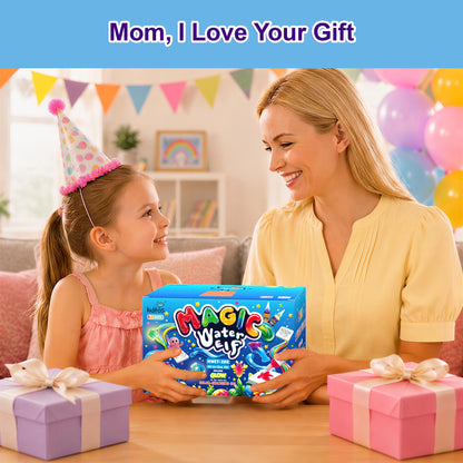 Kiditos Magic Water Elf Toy Kit–Squishies for Kids, 20 Gels & 10 Molds, Magic Gel Water Pets Sensory Toy, Fun DIY Craft Kit，Party Favors, Birthday & Christmas Gifts for Kids Ages 3+ 🍁 All In One Marketplace Canada