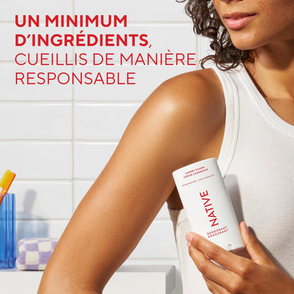 Native Aluminum-Free Deodorant, 72-Hour Protection, Cherry Charm, 75 g