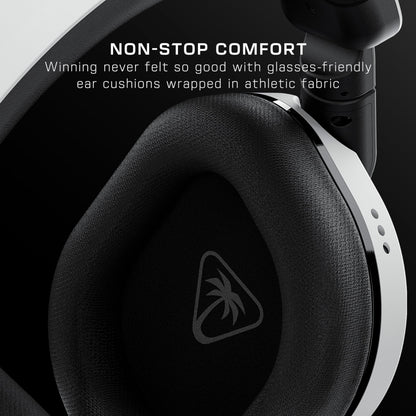 Casque Gaming Sans Fil Amplifié Multiplateforme Turtle Beach Stealth 600 pour Xbox Series X|S, Xbox One, PC,, PS5, PS4, Nintendo Switch et Mobile – Bluetooth, 80h d’Autonomie, Micro Antibruit – Blanc
