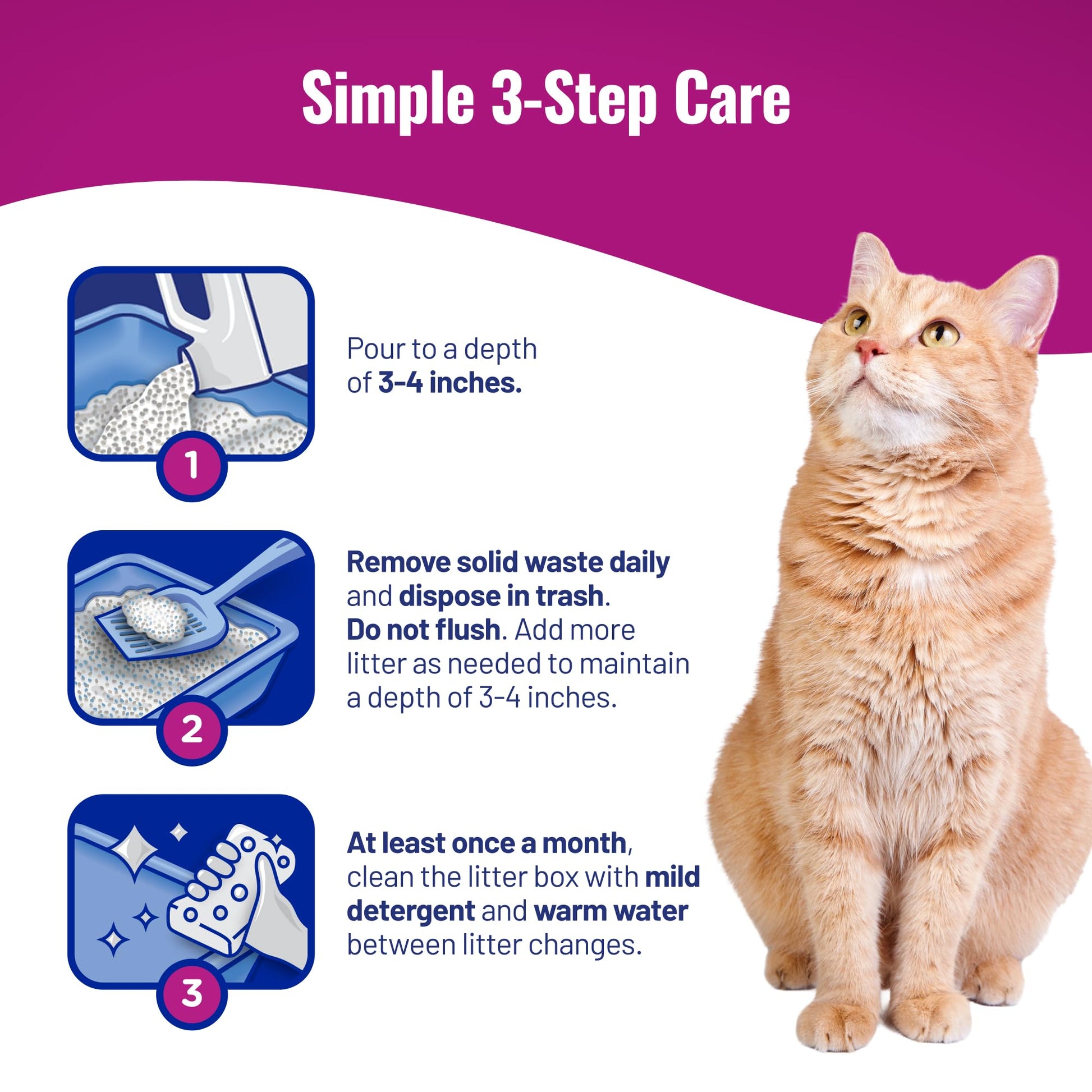 Cat's Pride Premium Lightweight Clumping Litter: Pure & Fresh - Up to 10 Days of Powerful Odor Control - Multi-Cat, Scented, 10 Pounds Cat's Pride