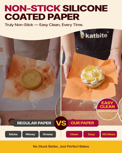 Katbite Tulip Cupcake Liners 200PCS, Muffin Baking Cupcake Liners Holders, Baking Cups, Cupcake Wrapper for Party, Wedding, Birthday, Christmas Cupcake Liners 🍁 All In One Marketplace Canada