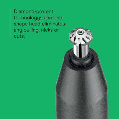 Conair The Barber Shop Pro Series Battery Operated Diamond Head Nose/ear Trimmer, 0.35 Pounds